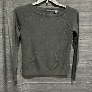 A.L.C US Sweaters Gray‎ Women's size S Long Sleeve Pockets